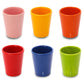 Espressotassen Set (4 x 100ml). Moderne Espressotassen. Größe: 65mm Ø 55 mm, Farbe: Bunt