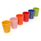 Espressotassen Set (4 x 100ml). Moderne Espressotassen. Größe: 65mm Ø 55 mm, Farbe: Bunt