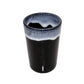 Espressotassen Set (4 x 100ml). Moderne Espressotassen. Größe: 85mm Ø 65 mm, Farbe: Rot/Schwarz