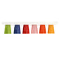 Espressotassen Set (6 x 50ml). Moderne magnetische Espressotassen inkl. Magnetbrett. Größe: 65mm Ø 55 mm, Farbe: Bunt